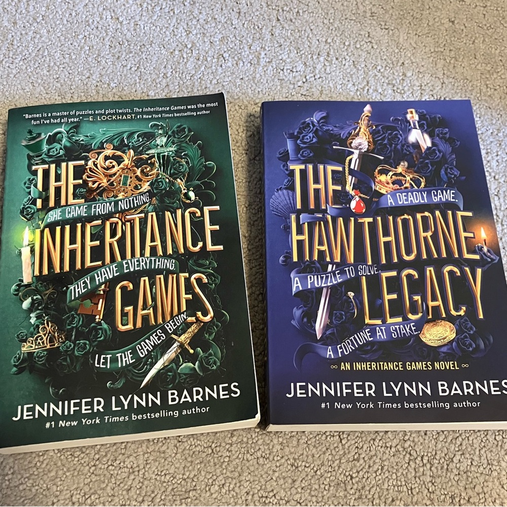 The Inheritance Games Books 1 and 2 by Jennifer Lynn Barnes